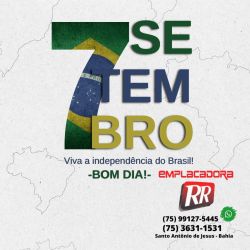 O Dia da Independência é um feriado nacional do Brasil celebrado no dia 7 de setembro de cada ano...ver mais 