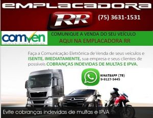 Faça a Comunicação Eletrônica de Venda de seus veículos. 